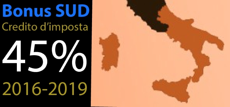 Credito Imposta Fotovoltaico Sud