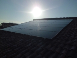 Impianto P=6 kW su Villetta con Pannello in silicio monocristallino Black - vista 1