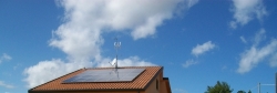 Impianto su Villetta con Moduli Fotovoltaiciin silicio policristallino - vista 2