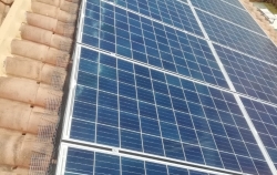 Impianto Fotovoltaico residenziale con rete antiuccello - vista 2