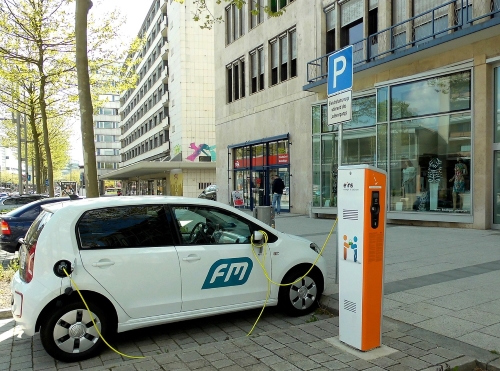 E-mobility Smart ForTwo